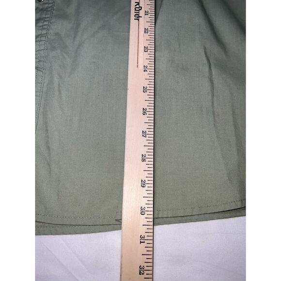 Wrangler Shirt Men Size 3XL Green Western Fashion Snap Buttons Short Sleeve READ - Picture 7 of 13
